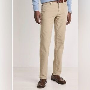 NWT Vineyard Vines Tan Men's Slim 5-Pocket Pants